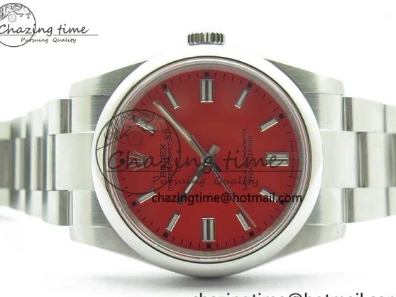 0510 Seasonal Oyster Perpetual 36mm 126000 BP Best Edition Red Dial on SS Bracelet 2652